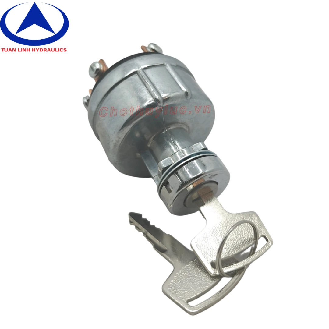 Ổ khóa điện 6 chân xe Lu Dynapac CA302