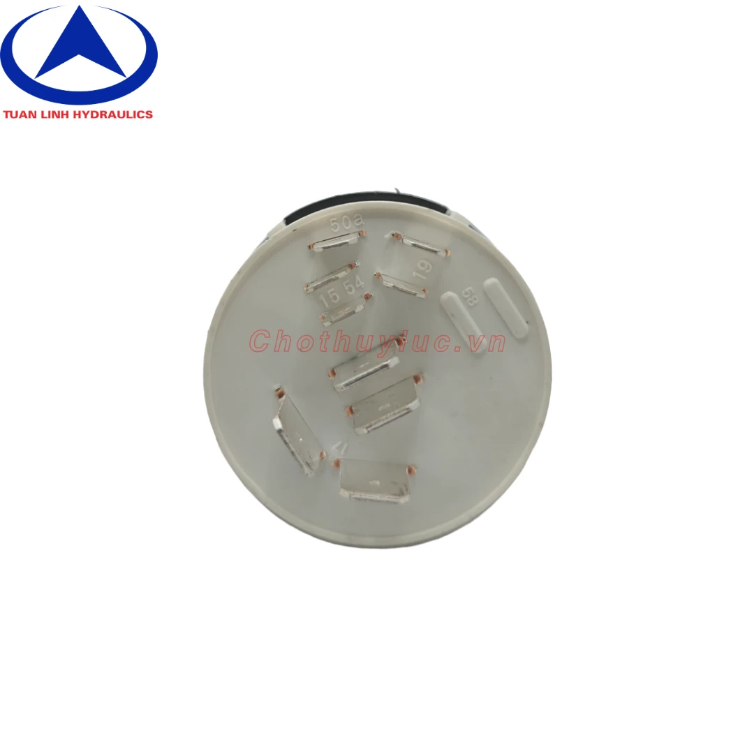 Ổ khóa điện 9 chân xe Lu Bomag 212