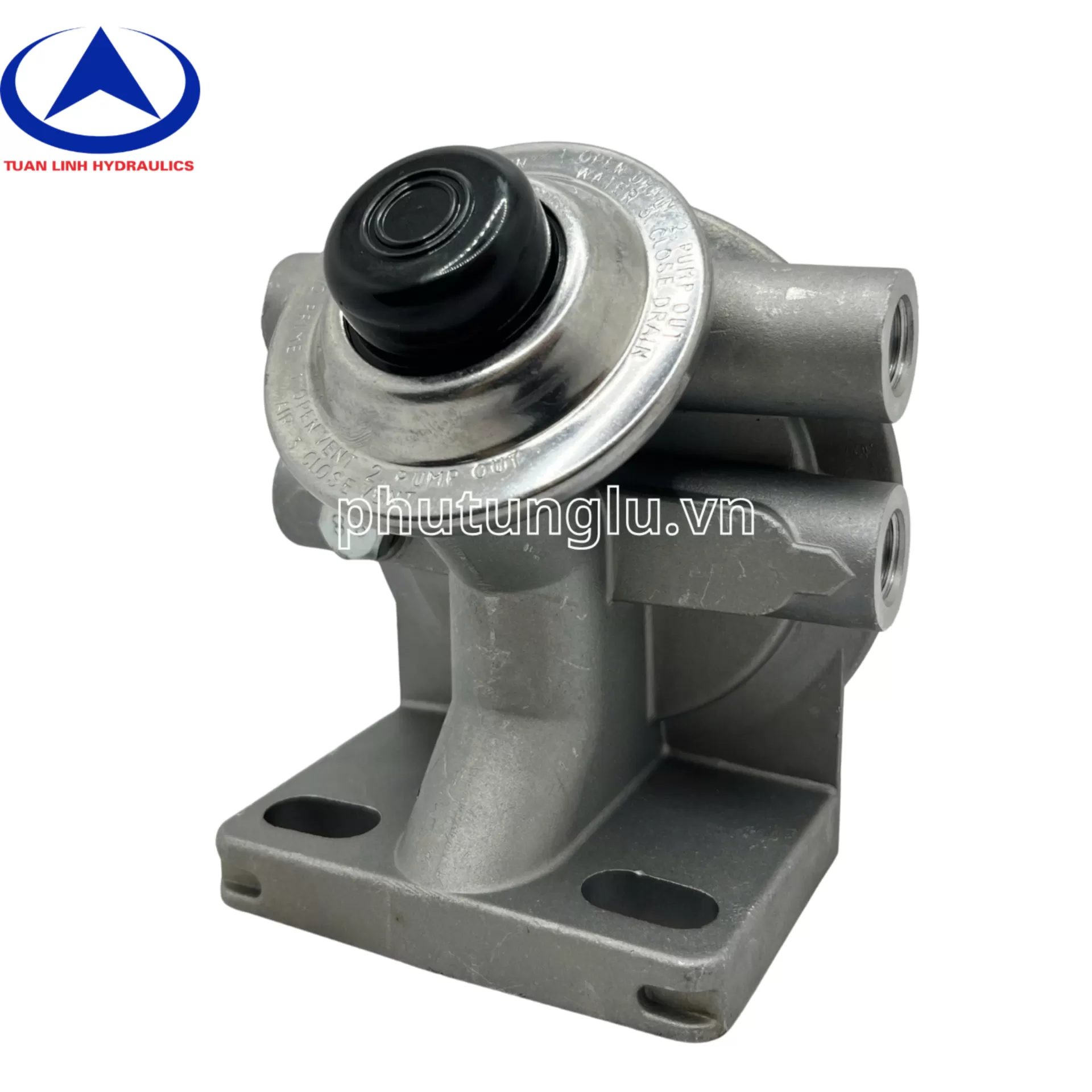 Đế lọc nhiên liệu có bơm tay động cơ lu Hamm và Lu Bomag
