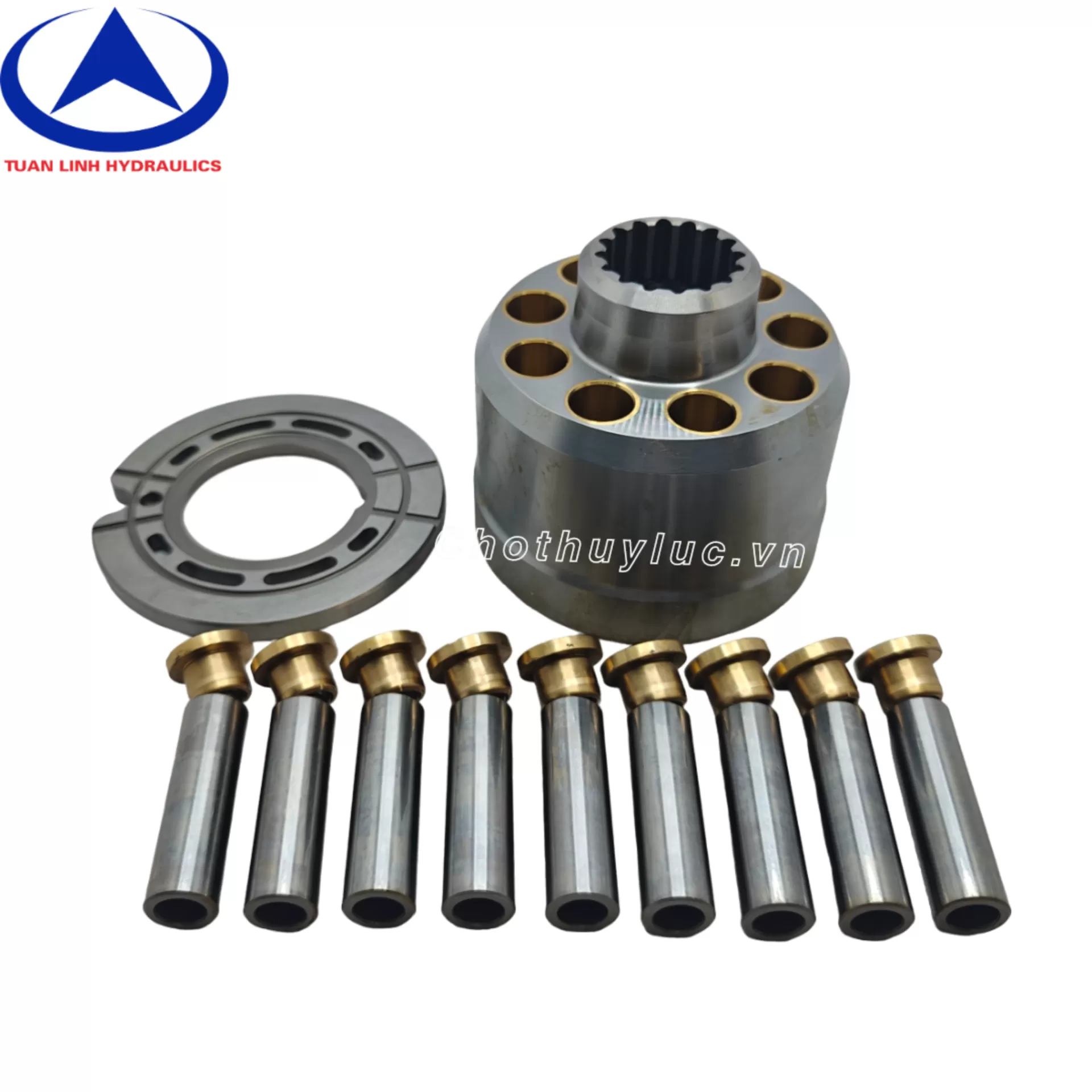 Bộ ruột bơm rung lu Hamm 2420(bao gồm xilanh,piston,mặt chà)