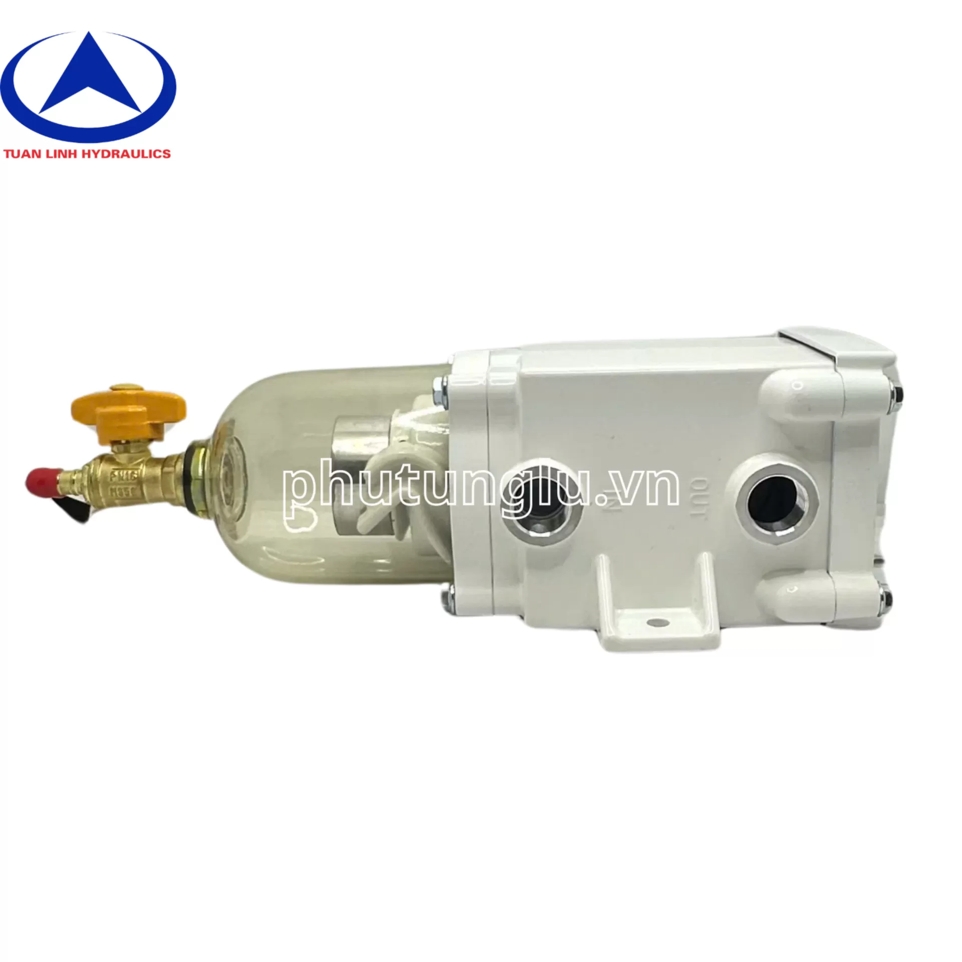 Cụm vỏ lọc tách cặn lu Hamm 3410, 3411, 3412, 3414