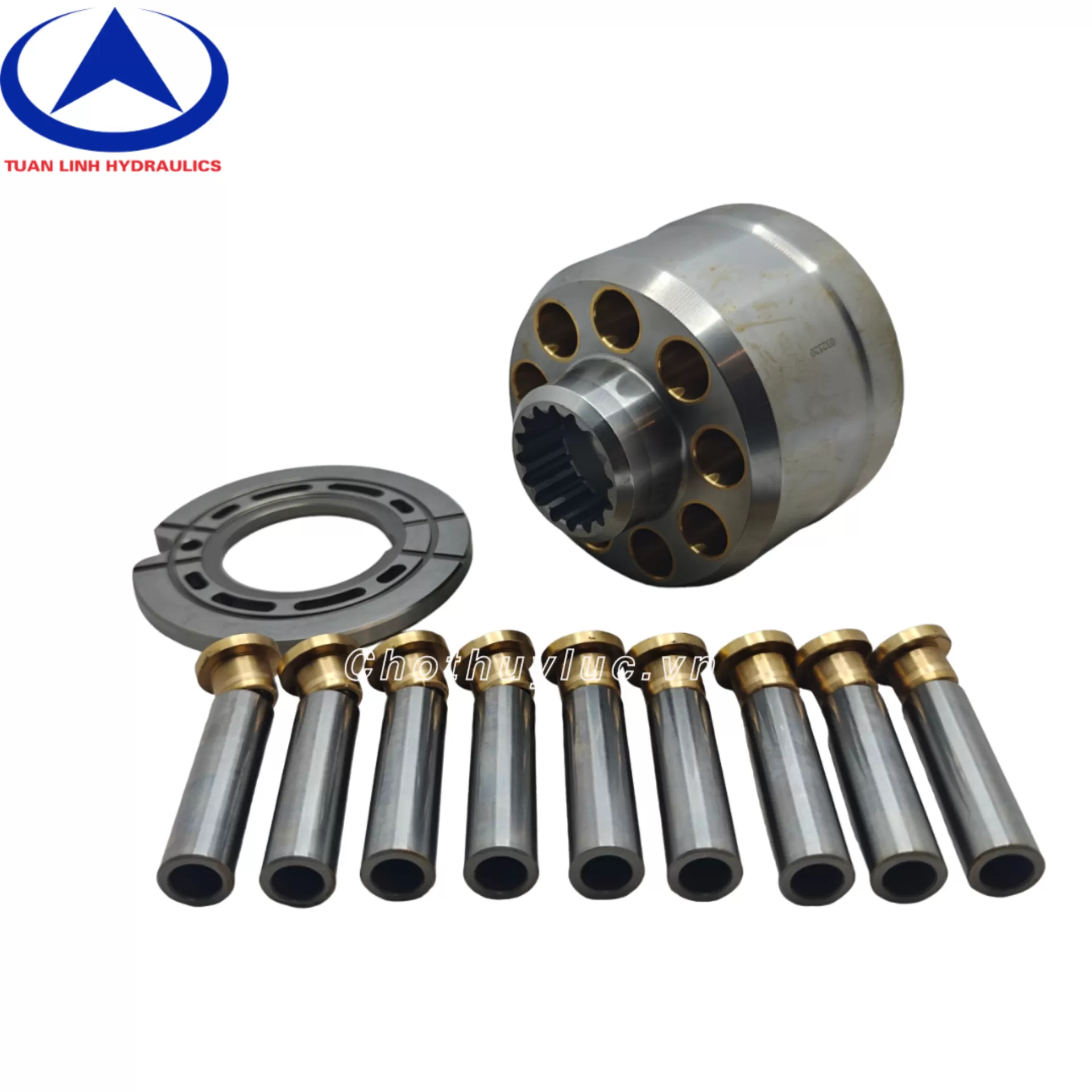 Bộ ruột bơm rung lu Hamm 2420(bao gồm xilanh,piston,mặt chà)