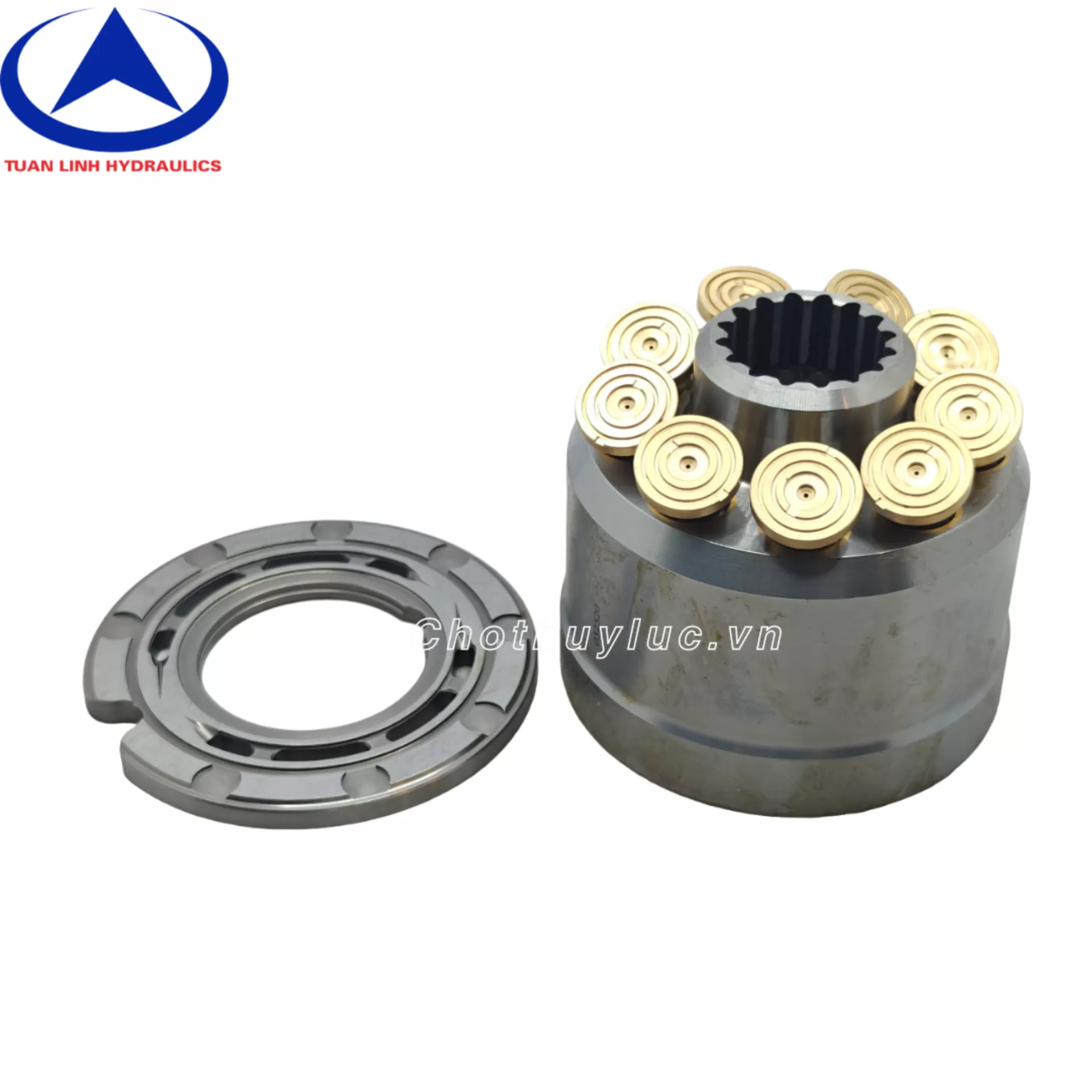 Bộ ruột bơm rung lu Hamm 2420(bao gồm xilanh,piston,mặt chà)